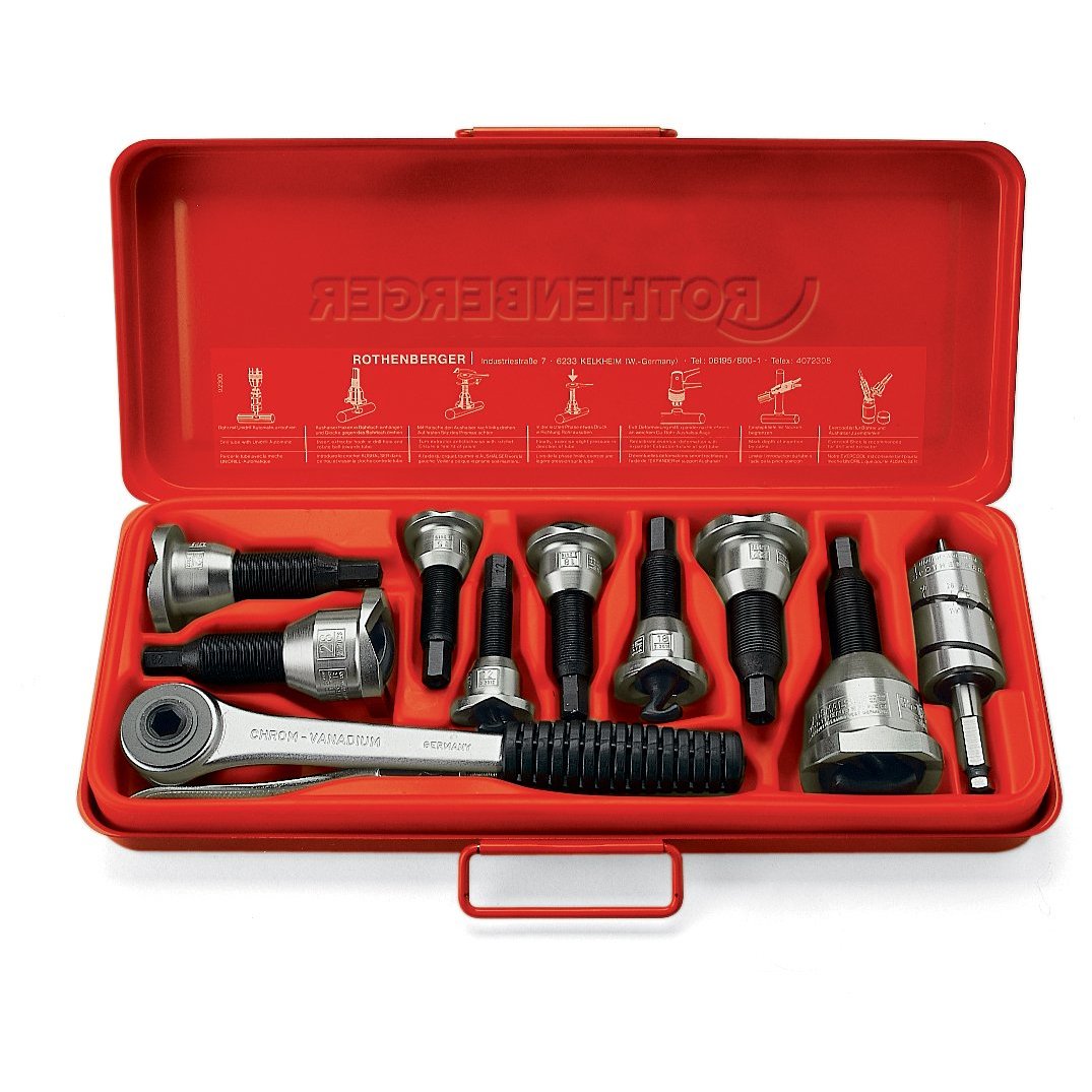 Rothenberger 22124 1/2" to 1-1/8" Tee Extractor Set